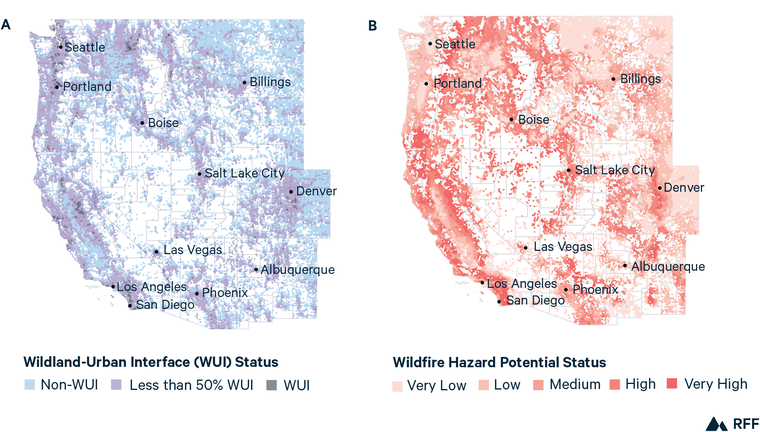 Job Exposure to Wildfire Risk in the American West