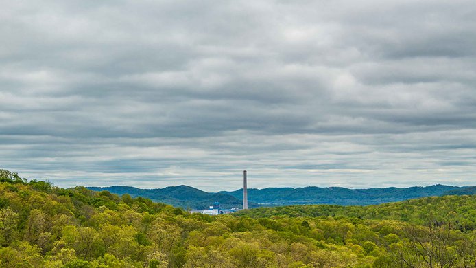 Coal fired plant Appalachian