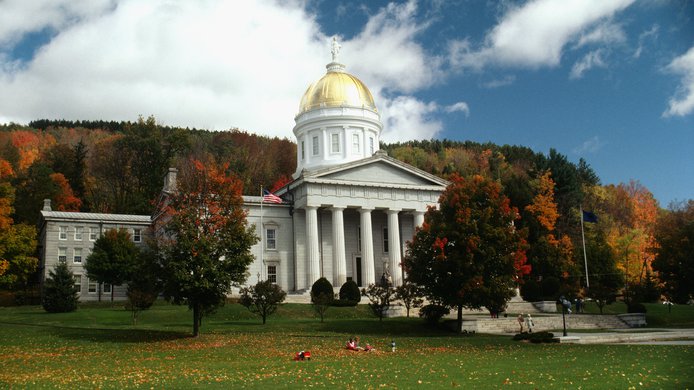 State Capitol in Montpelier, Vermont
