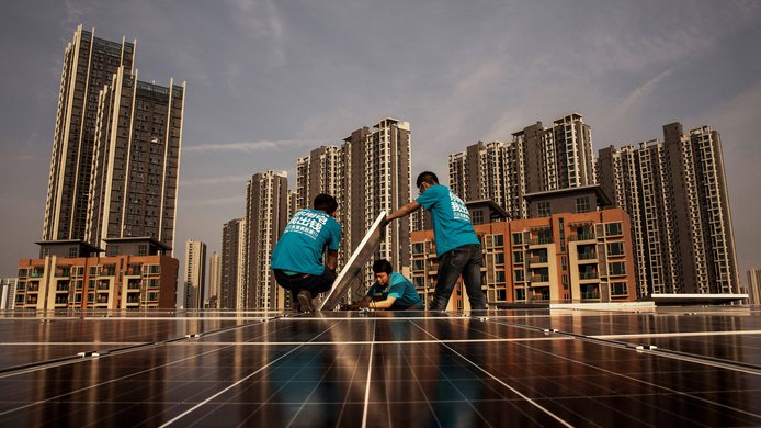 Solar panels China