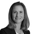 A black-and-white headshot of Shoshannah Lenski