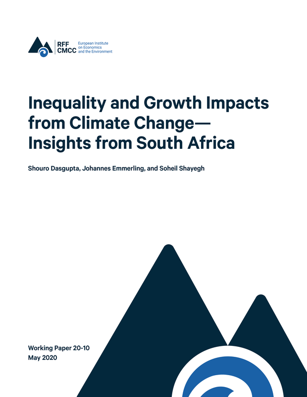Inequality and growth impacts from climate change - insights from South Africa