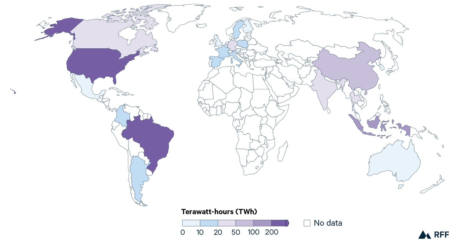 biofuel-production map