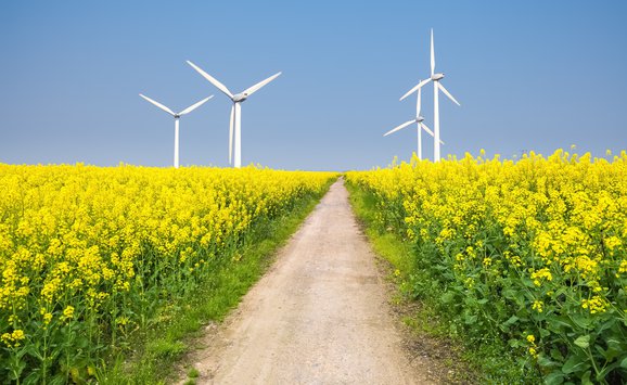 wind turbines